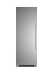 Bertazzoni - 16.84 Cu. Ft. Built-in Freezer Column with intuitive temperature controls. - Stainless steel - Front_Zoom
