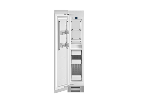 Bertazzoni - 8.22 cu. ft. Built-In Panel Ready Freezer with digital touch control interface. - Custom Panel