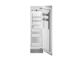 Bertazzoni - 12.64 cu. ft. Built-In Panel Ready Freezer with digital touch control interface. - Custom Panel Ready - Front_Zoom