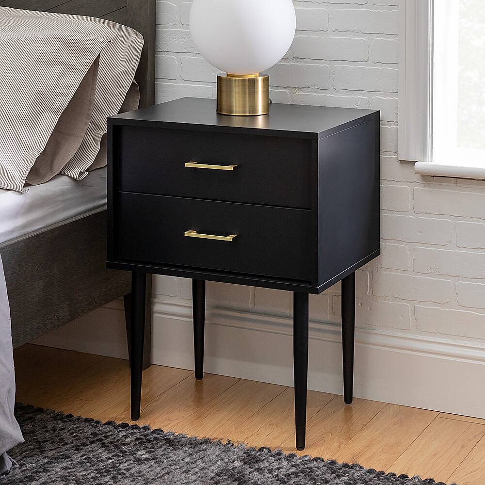 Best Buy: Walker Edison Olivia Modern Side Table Black BBF20OLI2DSB