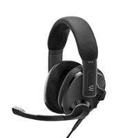 EPOS - H3 Closed Acoustic Gaming Headset - Multi Platform - Onyx Black - Angle_Zoom