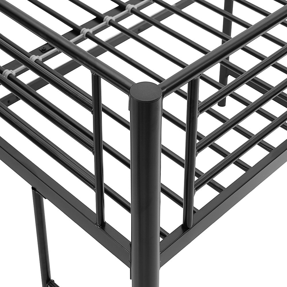 Walker Edison Premium Metal Full Size Loft Bed Black BBDOLBL - Best Buy