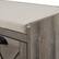 Alt View 12. Walker Edison - 40” Farmhouse Storage Bench with Top Cushion - Grey Wash/Oatmeal Linen.