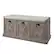 Left. Walker Edison - 40” Farmhouse Storage Bench with Top Cushion - Grey Wash/Oatmeal Linen.