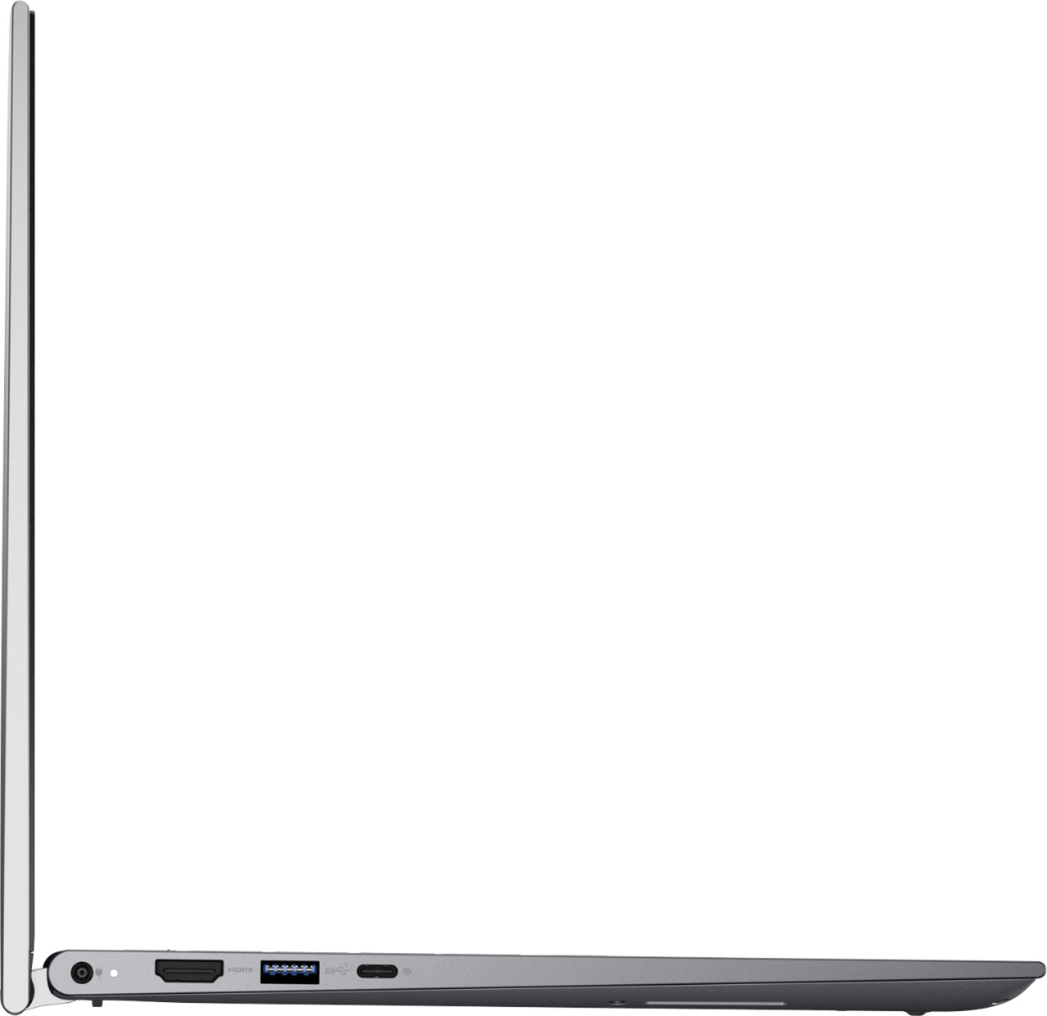 Angle View: Dell - Inspiron 2-in-1 14" Touch-Screen Laptop - Intel Core i7 - 16GB Memory - 512GB Solid State Drive - Silver