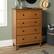 Alt View 11. Walker Edison - Modern 4 Drawer Dresser - Caramel.