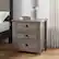 Alt View Zoom 14. Walker Edison - 25” Classic Framed 3 Drawer Bedside Table - Grey Wash.