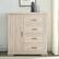 Alt View 13. Walker Edison - 45” Coastal Style 4 Drawer Wardrobe - Birch.
