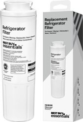 Best Buy essentials™ - NSF 42/53 Water Filter Replacement for Select Amana/Maytag, KitchenAid and Sears/Kenmore Refrigerators - White - Front_Zoom