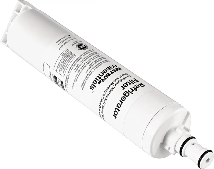 Alt View 18. Best Buy essentials™ - NSF 42/53 Water Filter Replacement for Select Whirlpool, KitchenAid and Sears/Kenmore Refrigerators - White.