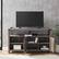 Alt View 12. Walker Edison - Modern Farmhouse Barn Door Highboy TV Stand for TVs up to 65" - Grey Wash.