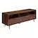 Left. Walker Edison - Mid Century Modern 3 Drawer Solid Wood Console for TVs up to 80" - Walnut.