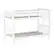 Angle. Walker Edison - Solid Wood Twin over Twin Mission Design Bunk Bed - White.
