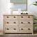 Alt View 12. Walker Edison - 52” Classic Framed 6 Drawer Dresser - White Oak.