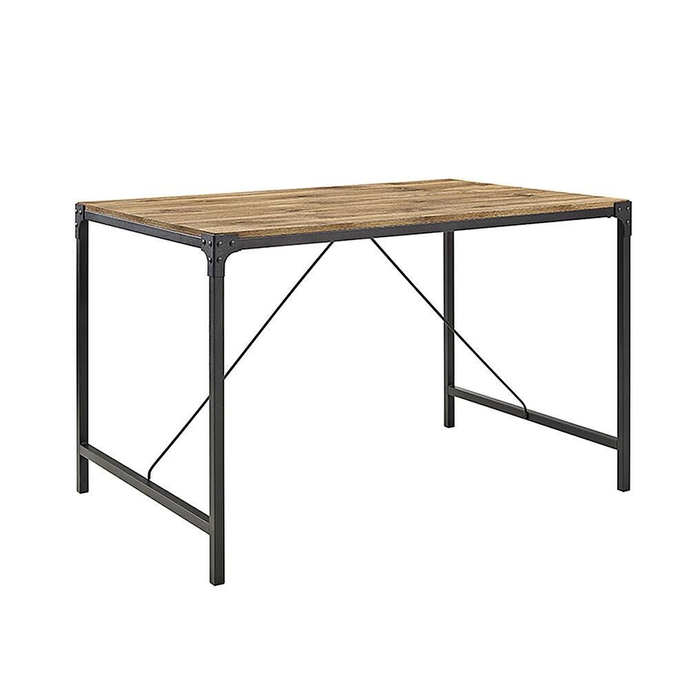 Walker Edison 5 Piece Wood Dining Set Barnwood BB48WAIBW - Best Buy