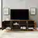 Alt View 12. Walker Edison - Modern Herringbone TV Stand for TVs up to 80” - Dark Walnut.