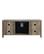 Alt View 2. Walker Edison - 58" Modern Farmhouse Barndoor Fireplace TV Stand for Most TVs up to 65" - Grey Wash.