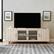 Alt View 11. Walker Edison - Modern Herringbone TV Stand for TVs up to 80” - Birch.
