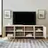 Alt View 12. Walker Edison - Modern Herringbone TV Stand for TVs up to 80” - Birch.