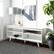 Alt View 2. Walker Edison - Simple Contemporary TV Stand for TVs up to 65" - White.