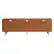 Alt View 3. Walker Edison - Mid Century Modern 3 Drawer Solid Wood Console for TVs up to 80" - Caramel.