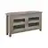 Angle. Walker Edison - Transitional Modern Farmhouse Wood Corner TV Stand for TVs up to 50" - Grey Wash.