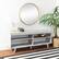 Alt View 2. Walker Edison - Simple Contemporary TV Stand for TVs up to 65" - Grey.
