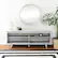Left. Walker Edison - Simple Contemporary TV Stand for TVs up to 65" - Grey.