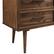 Alt View 14. Walker Edison - 58” Solid Wood 2 Door Prism Detail Sideboard - Brown.
