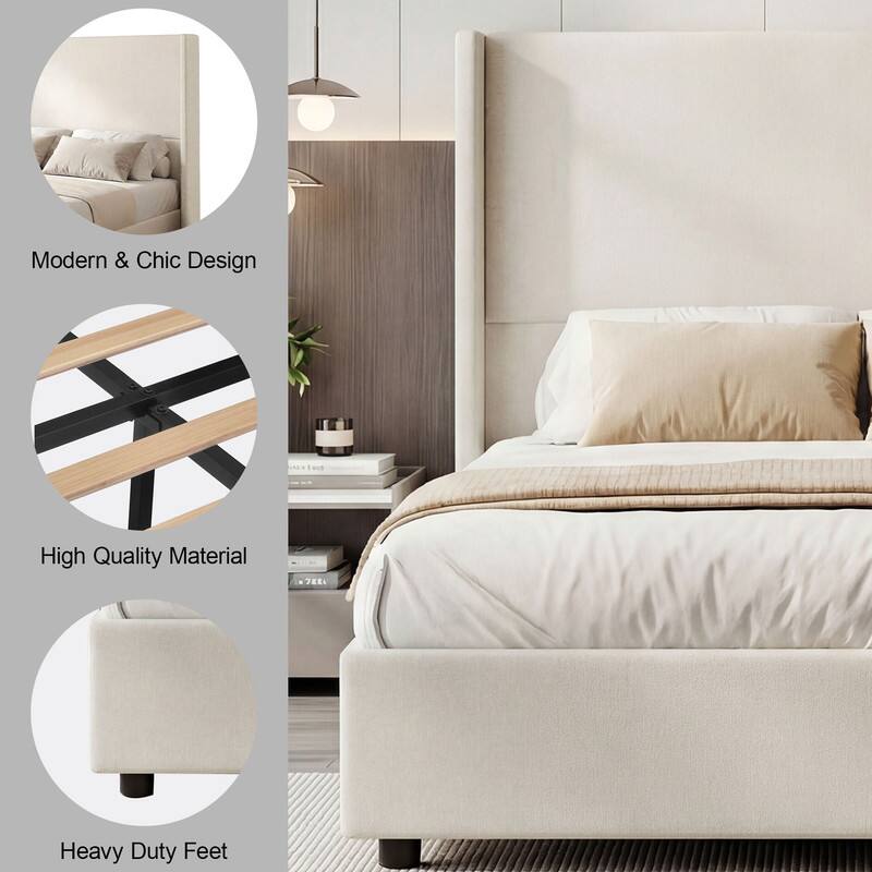 Modern & Chic Design  
High Quality Material  
Heavy Duty Feet