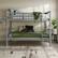 Alt View 11. Walker Edison - Solid Wood Twin over Twin Mission Design Bunk Bed - Gray.