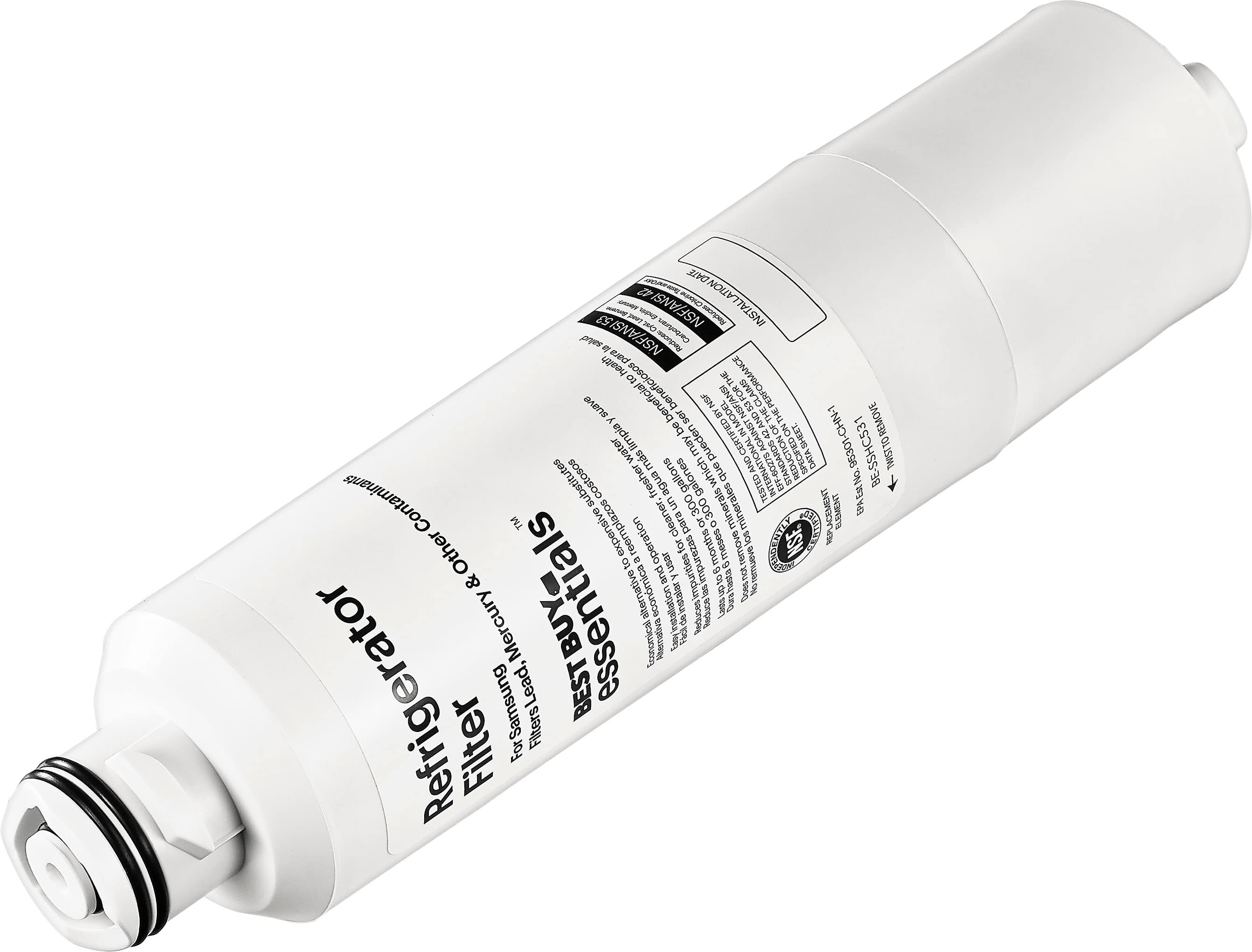 Alt View 17. Best Buy essentials™ - NSF 42/53 Water Filter Replacement for Select Samsung Refrigerators - White.