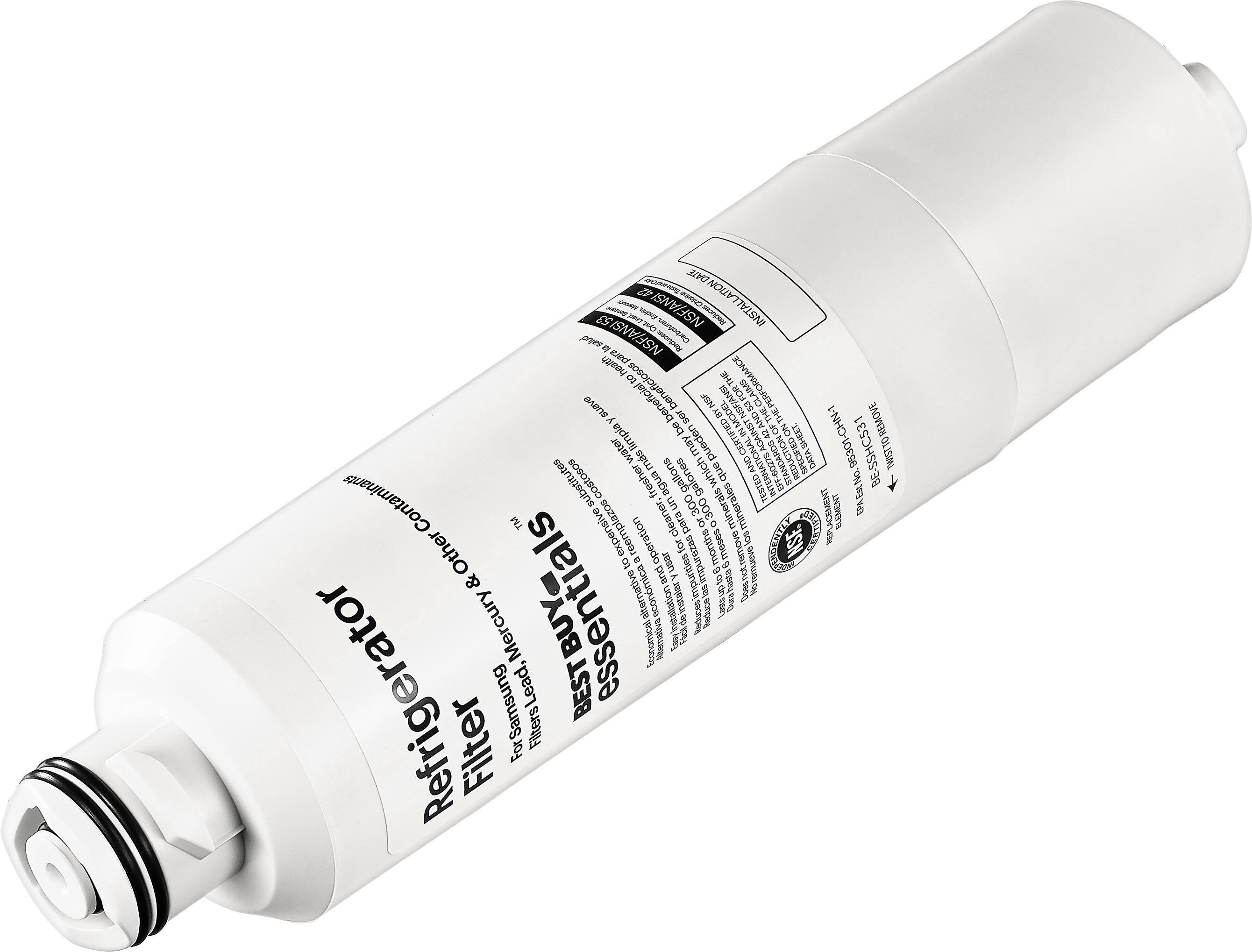 Alt View 17. Best Buy essentials™ - NSF 42/53 Water Filter Replacement for Select Samsung Refrigerators - White.