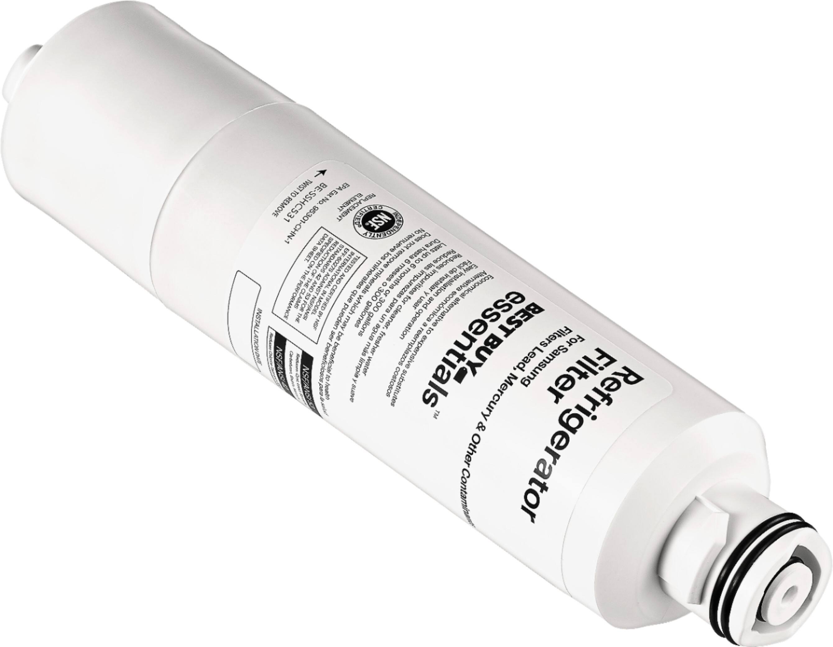 Alt View 18. Best Buy essentials™ - NSF 42/53 Water Filter Replacement for Select Samsung Refrigerators - White.
