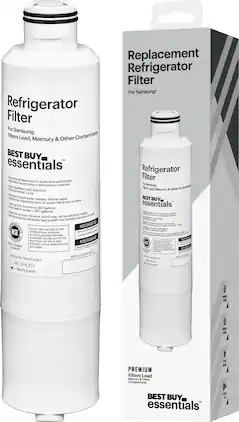 Best Buy essentials™ - NSF 42/53 Water Filter Replacement for Select Samsung Refrigerators - White