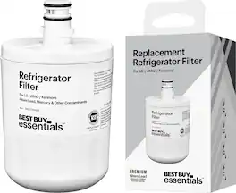 Best Buy essentials™ - NSF 42/53 Water Filter Replacement for Select LG, ATAG and Kenmore Refrigerators - White