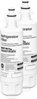 Best Buy essentials™ - NSF 42/53 Water Filter Replacement for Select LG and Sears/Kenmore Refrigerators  (2-Pack) - White - Front_Zoom