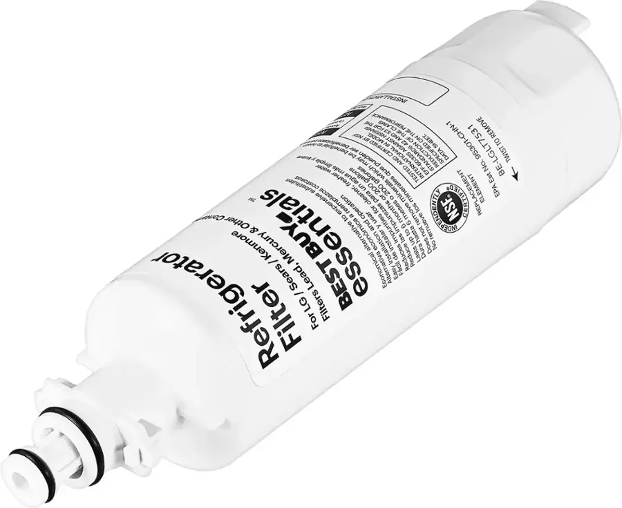 Alt View 17. Best Buy essentials™ - NSF 42/53 Water Filter Replacement for Select LG and Sears/Kenmore Refrigerators - White.
