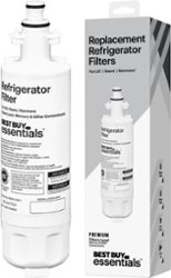 Best Buy essentials™ - NSF 42/53 Water Filter Replacement for Select LG and Sears/Kenmore Refrigerators - White - Front_Zoom