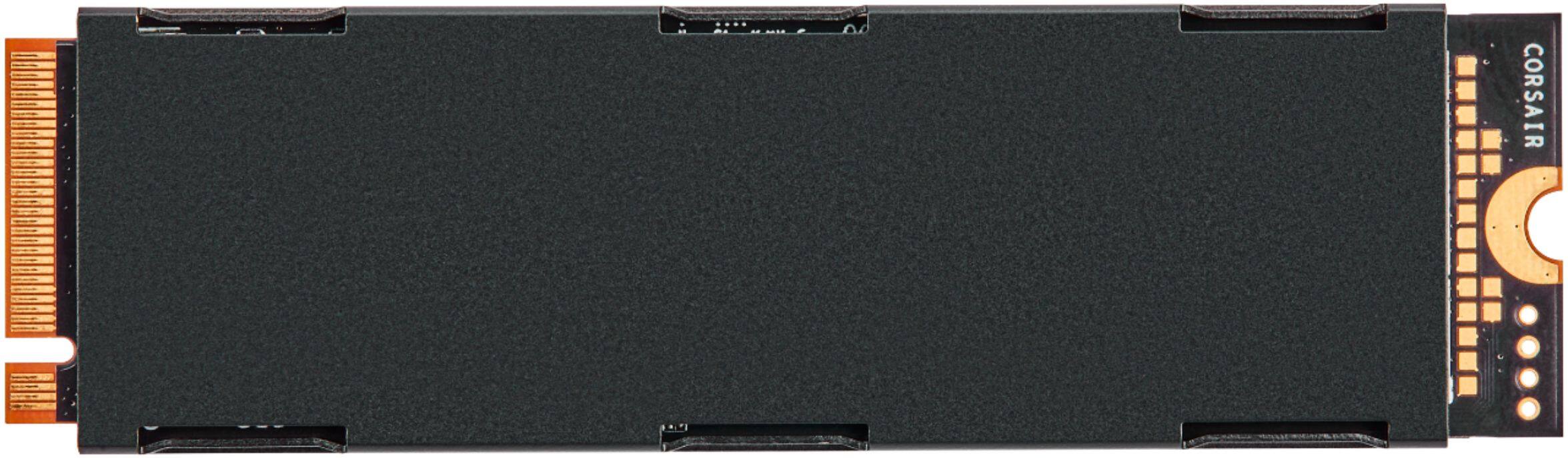 Alt View 13. CORSAIR - MP600 PRO 1TB Internal SSD PCIe Gen 4 x4 NVMe with Heatsink for Desktops - Black.