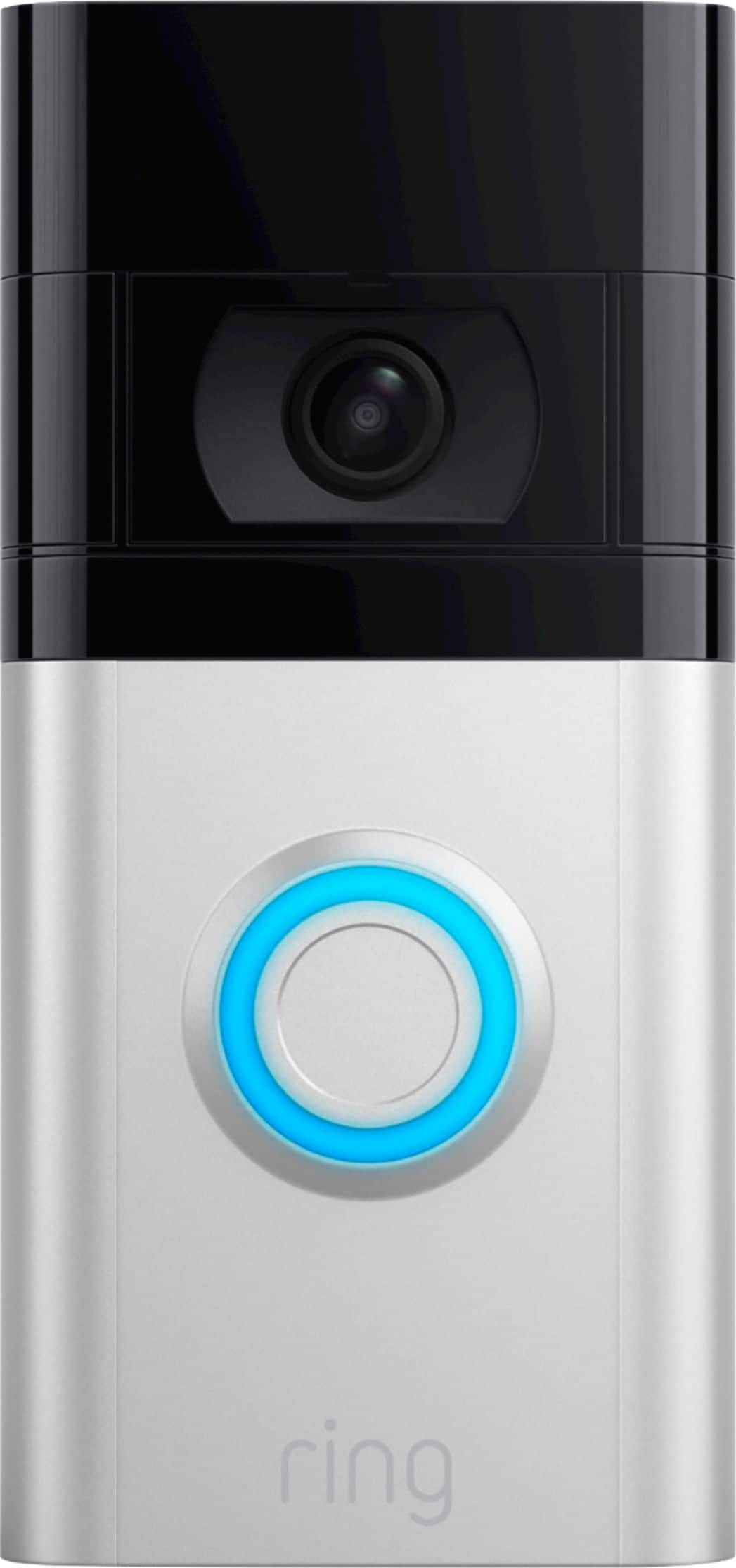 Ring Wi-Fi Video Doorbell Wired Black B08CKHPP52 - Best Buy