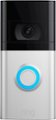 Front Zoom. Ring - Video Doorbell 4 - Smart Wi-Fi Video Doorbell - Wired/Battery Operated - Satin Nickel.