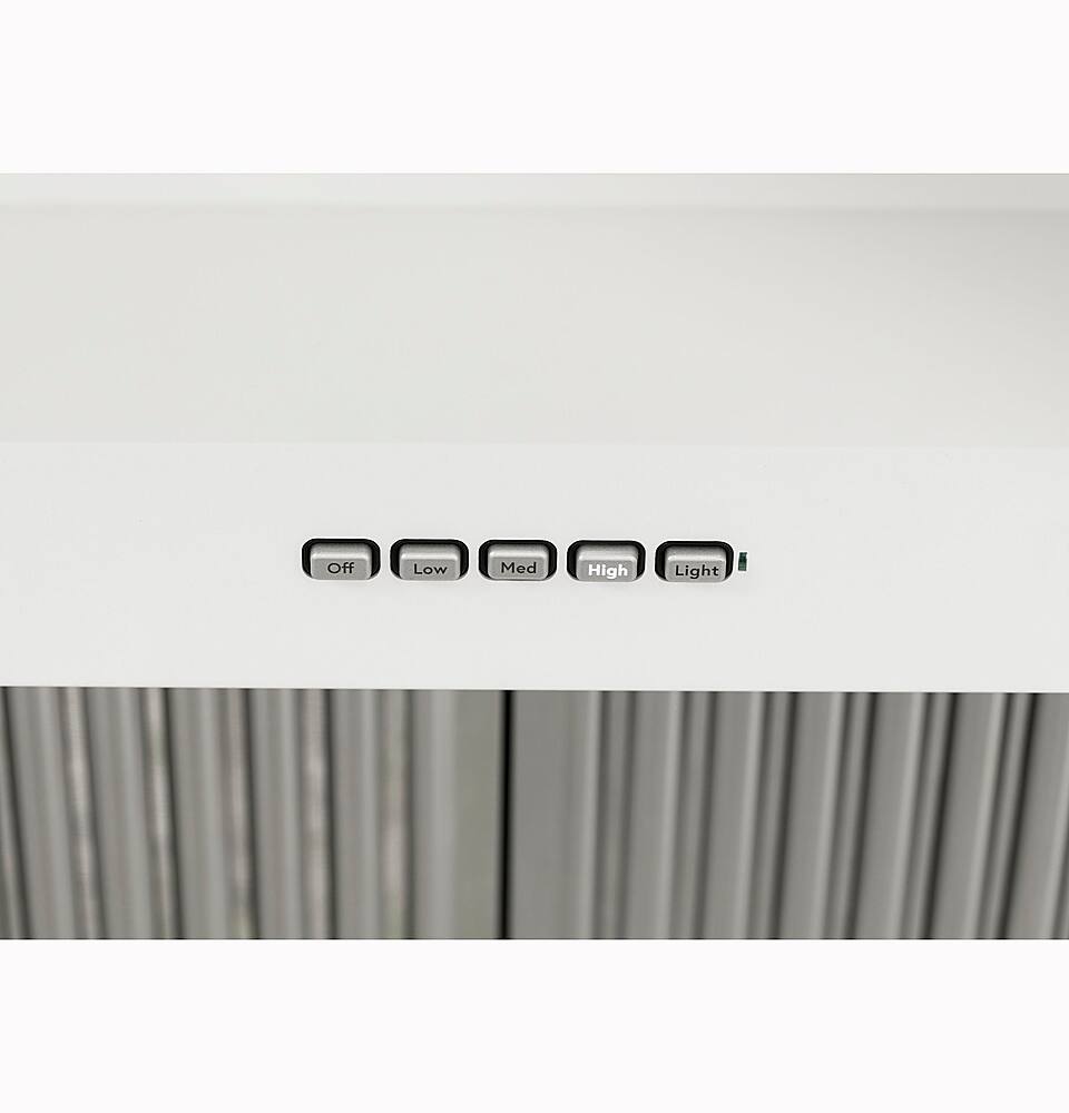 Alt View 16. Café - 30" Convertible Range Hood - Matte Black.