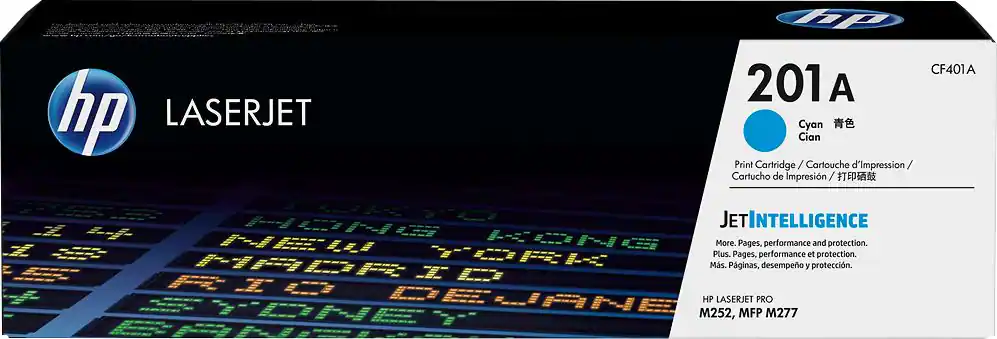 HP - 201A Standard Capacity Toner Cartridge - Cyan