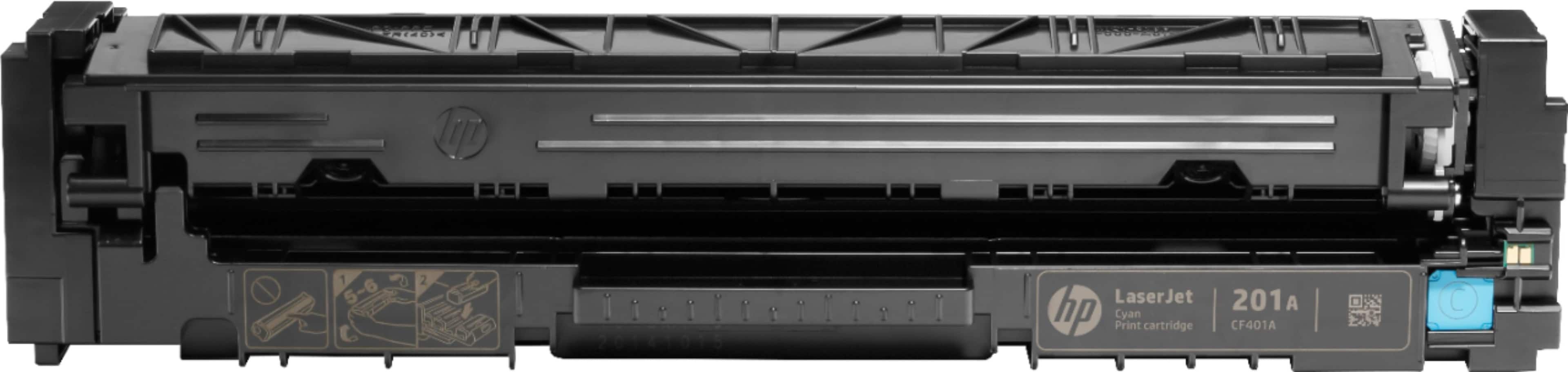 Alt View 12. HP - 201A Standard Capacity Toner Cartridge - Cyan.