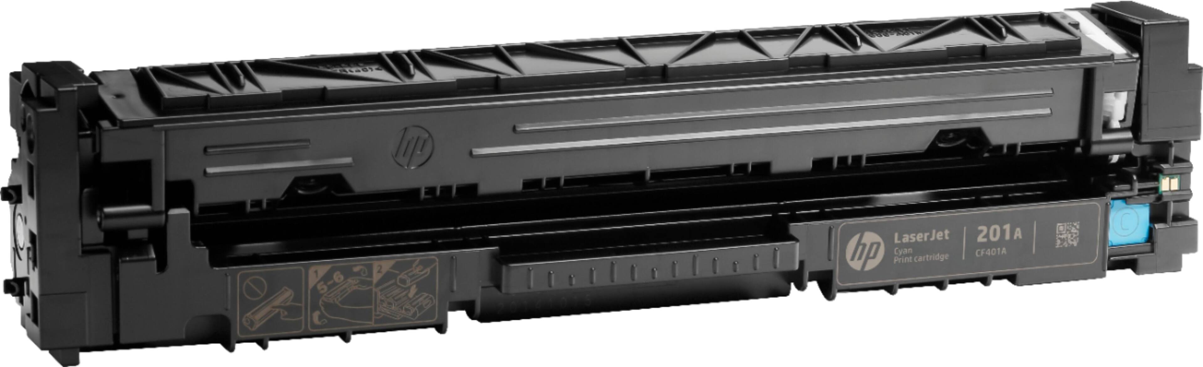 Alt View 13. HP - 201A Standard Capacity Toner Cartridge - Cyan.