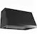 Angle. Café - 36" Convertible Range Hood - Matte Black.