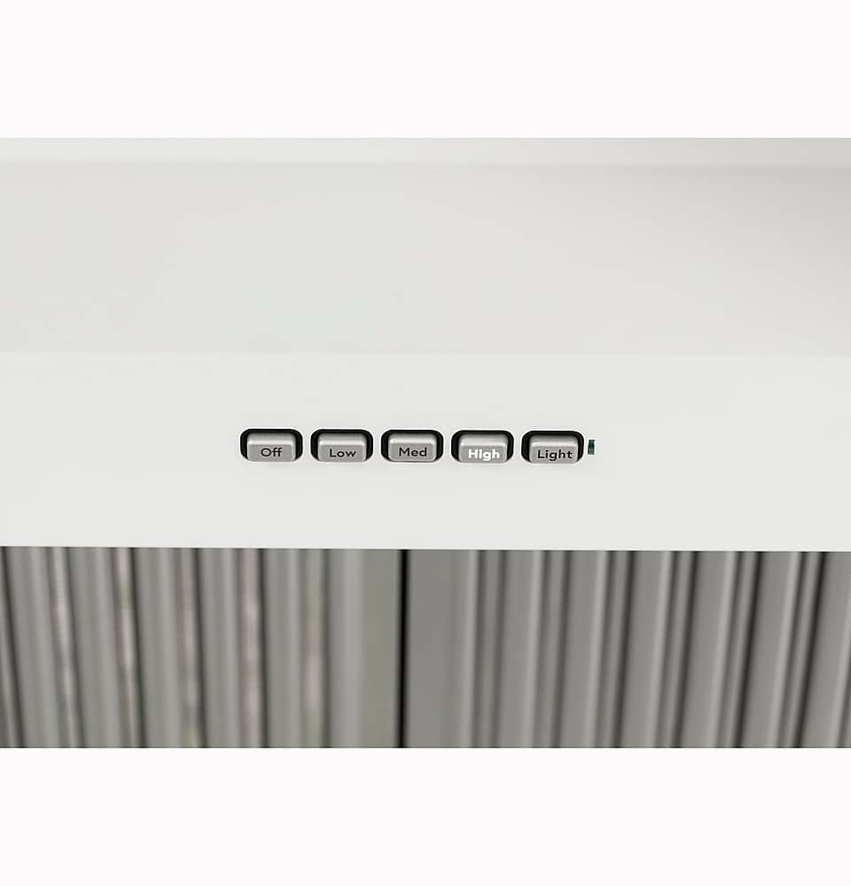 Alt View 16. Café - 36" Convertible Range Hood - Matte White.