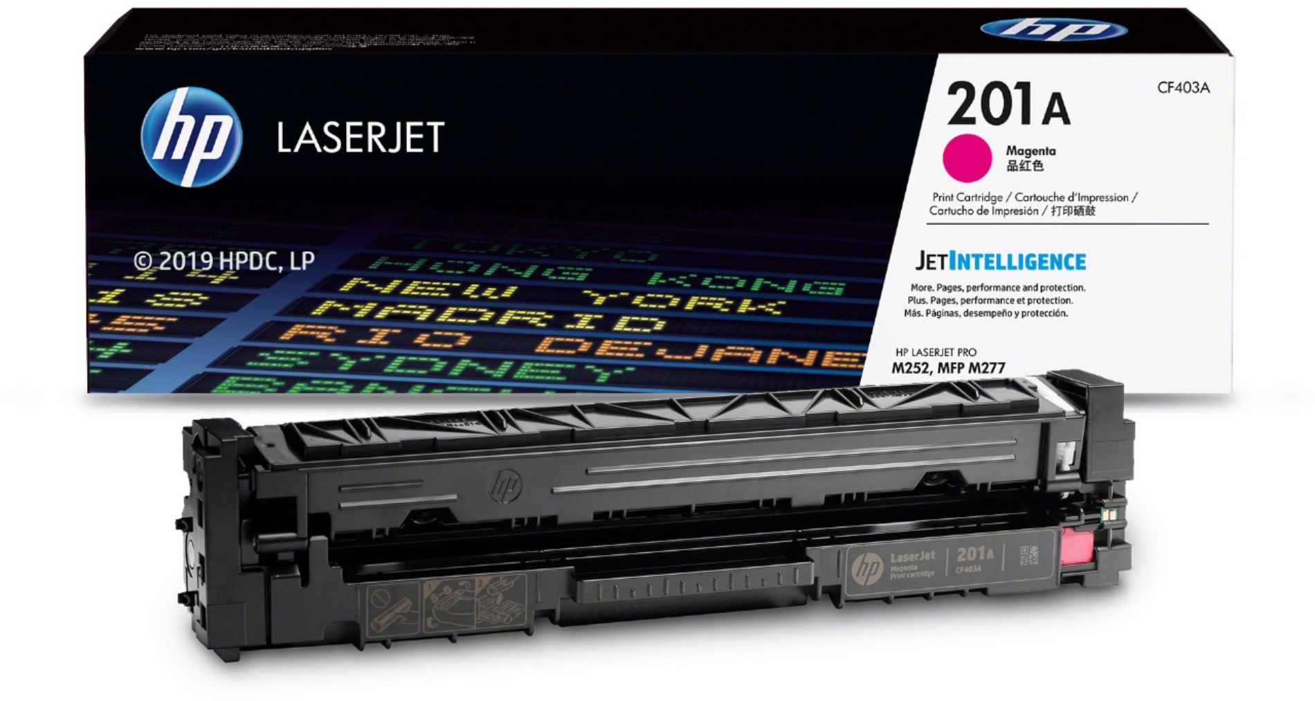 HP 201A Standard Capacity Toner Cartridge Magenta cf403a - Best Buy