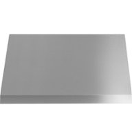 GE Profile - 30" Convertible Commercial Style Range Hood - Stainless Steel - Front_Zoom
